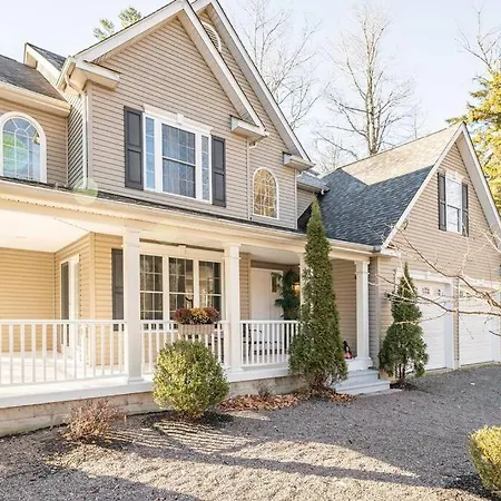 Luxury 4 Bedroom House In Pocono Mountains In Golf Course Near Lake Tobyhanna Exterior photo